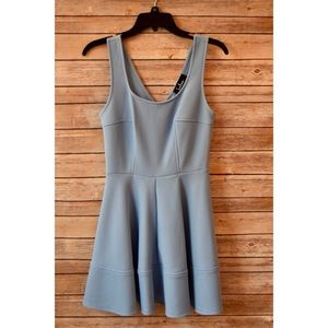 HOME BEFORE DAYLIGHT PERIWINKLE DRESS